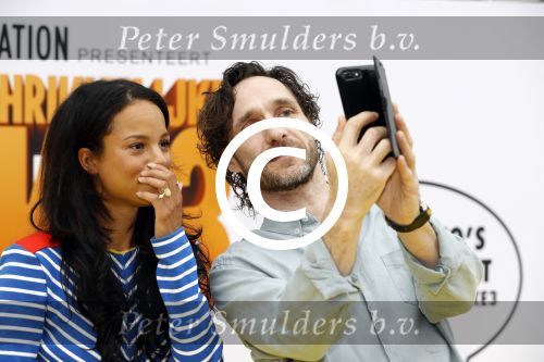 Amsterdam 17 juni 2017  
Premiere verschrikkelijke ikke in pathe arena. Javier Guzman en partner Cloe Leenheer