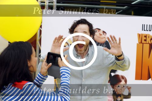 Amsterdam 17 juni 2017  
Premiere verschrikkelijke ikke in pathe arena. Javier Guzman en partner Cloe Leenheer