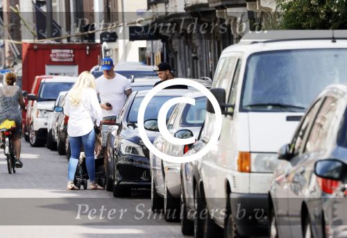 Amsterdam 31 mei 2017 
PSV spelers Jordy de Wijs en Jorrit Hendrix op de pc hooftstraat