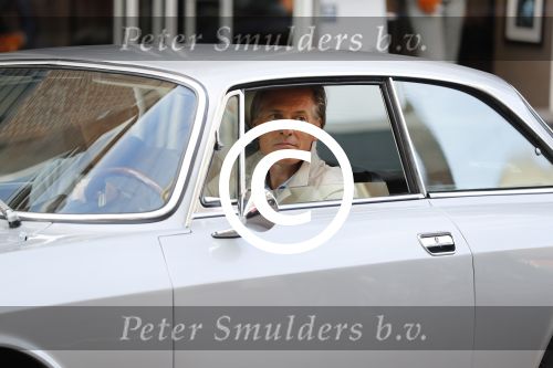 Amsterdam 16 juni 2017 
Jort Kelder in zijn Alfa Romeo oldtimer