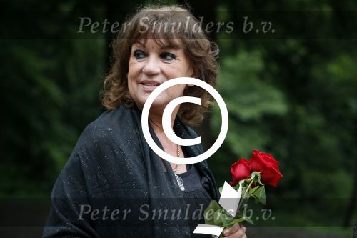 Vught 13 juni 2017
Herdenkingsdienst/ begrafenis van Sandra Reemer in kasteel Maurick. Jose Hoebee