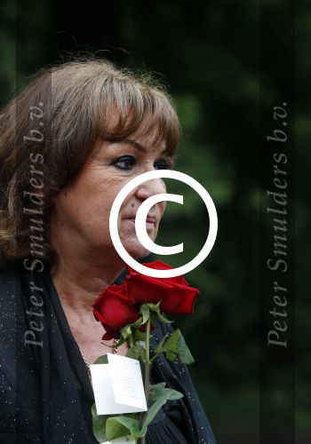 Vught 13 juni 2017
Herdenkingsdienst/ begrafenis van Sandra Reemer in kasteel Maurick. Jose Hoebee