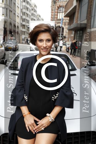 Amsterdam 8 juni 2017 
Talkies terras awards in het W hotel. Kristina Bozilovic zwanger
