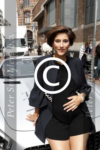Amsterdam 8 juni 2017 
Talkies terras awards in het W hotel. Kristina Bozilovic zwanger