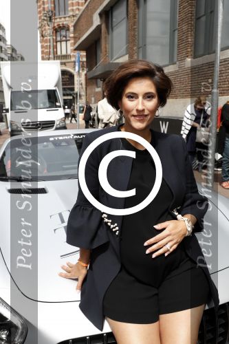 Amsterdam 8 juni 2017 
Talkies terras awards in het W hotel. Kristina Bozilovic zwanger