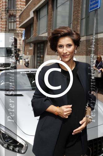 Amsterdam 8 juni 2017 
Talkies terras awards in het W hotel. Kristina Bozilovic zwanger