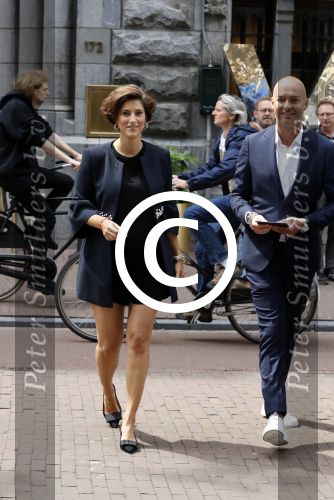 Amsterdam 8 juni 2017 
Talkies terras awards in het W hotel. Kristina Bozilovic zwanger
