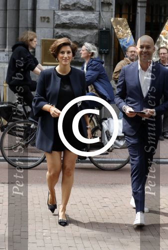 Amsterdam 8 juni 2017 
Talkies terras awards in het W hotel. Kristina Bozilovic zwanger