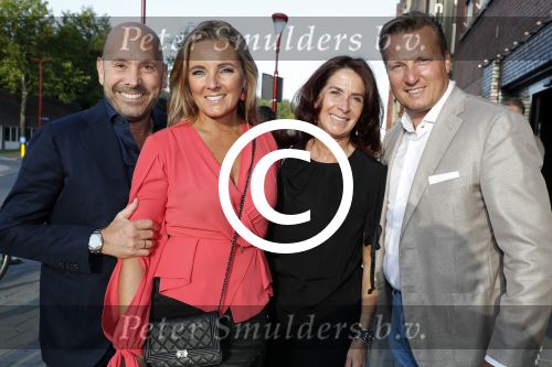 Nieuwegein 10 juni 2017
Feest voor Wesley Sneijder bij Will\'s in nieuwgein tbv het feit dat hij recordinternational voor nederland is geworden. Lesley bambergen met zijn vrouw en David en Ghitta Bijlsma