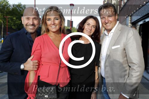 Nieuwegein 10 juni 2017
Feest voor Wesley Sneijder bij Will\'s in nieuwgein tbv het feit dat hij recordinternational voor nederland is geworden. Lesley bambergen met zijn vrouw en David en Ghitta Bijlsma