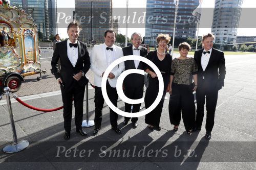 Amsterdam 17 juni 2017  
Amsterdam diner in het AFAS music hall in Amsterdam. Lilianne Ploumen met Bert Koenders en Annemarie Jorritsma met man  ...