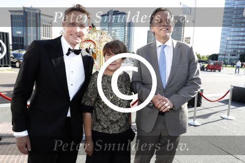 Amsterdam 17 juni 2017  
Amsterdam diner in het AFAS music hall in Amsterdam. Lilianne Ploumen met Bert Koenders en ...