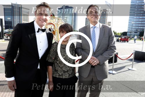 Amsterdam 17 juni 2017  
Amsterdam diner in het AFAS music hall in Amsterdam. Lilianne Ploumen met Bert Koenders en ...