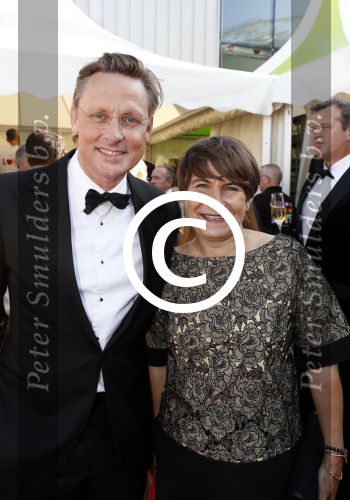 Amsterdam 17 juni 2017  
Amsterdam diner in het AFAS music hall in Amsterdam. Lilianne Ploumen met Bert Koenders en ...