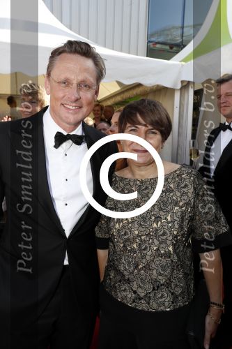 Amsterdam 17 juni 2017  
Amsterdam diner in het AFAS music hall in Amsterdam. Lilianne Ploumen met Bert Koenders en ...