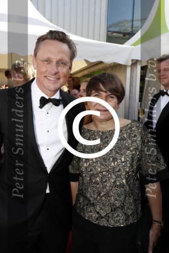 Amsterdam 17 juni 2017  
Amsterdam diner in het AFAS music hall in Amsterdam. Lilianne Ploumen met Bert Koenders en ...