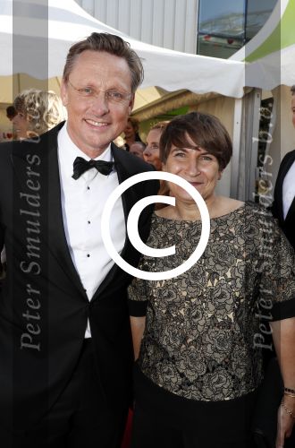 Amsterdam 17 juni 2017  
Amsterdam diner in het AFAS music hall in Amsterdam. Lilianne Ploumen met Bert Koenders en ...