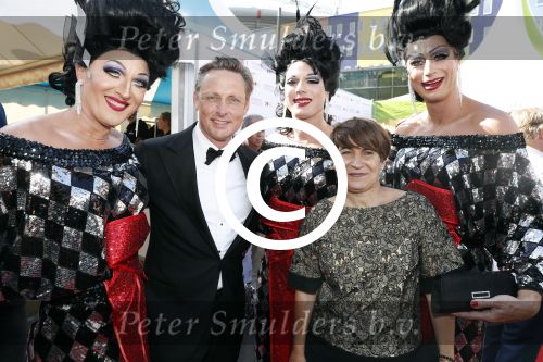 Amsterdam 17 juni 2017  
Amsterdam diner in het AFAS music hall in Amsterdam. Lilianne Ploumen met Bert Koenders en ...