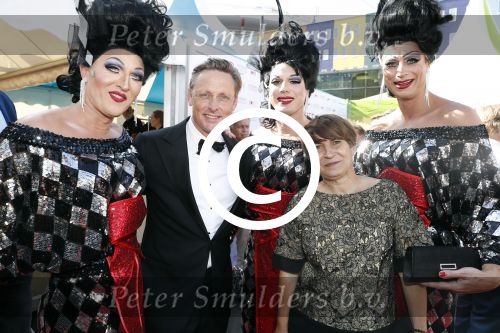 Amsterdam 17 juni 2017  
Amsterdam diner in het AFAS music hall in Amsterdam. Lilianne Ploumen met Bert Koenders en ...