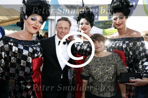 Amsterdam 17 juni 2017  
Amsterdam diner in het AFAS music hall in Amsterdam. Lilianne Ploumen met Bert Koenders en ...