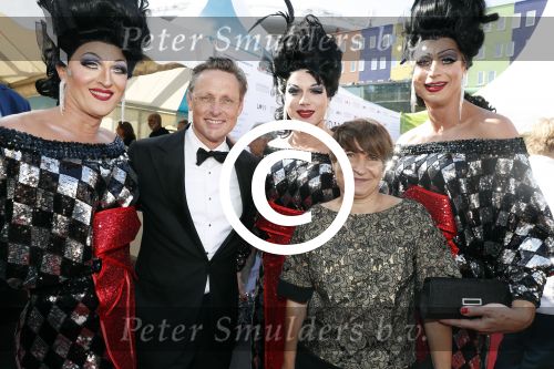 Amsterdam 17 juni 2017  
Amsterdam diner in het AFAS music hall in Amsterdam. Lilianne Ploumen met Bert Koenders en ...