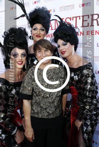 Amsterdam 17 juni 2017  
Amsterdam diner in het AFAS music hall in Amsterdam. Lilianne Ploumen met Bert Koenders en ...