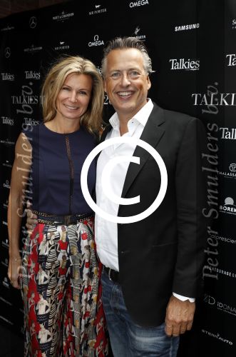 Amsterdam 8 juni 2017 
Talkies terras awards in het W hotel. Marcel en Joan Stolk