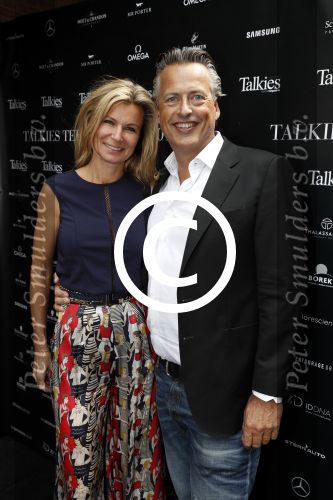 Amsterdam 8 juni 2017 
Talkies terras awards in het W hotel. Marcel en Joan Stolk