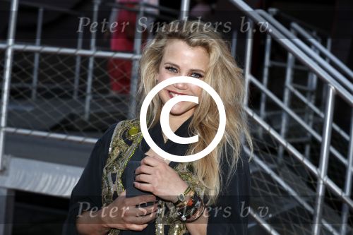 Amsterdam 22 mei 2017 
Premiere pirates off the carabien in het scheepvaartmuseum. Maria Kooistra met vriend Edwin Backes