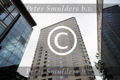 Amsterdam 7 juni 2017 
Appartementen complex intermezzo op de zuidas. Martin Garrix heeft hier 3 penthousen gekocht