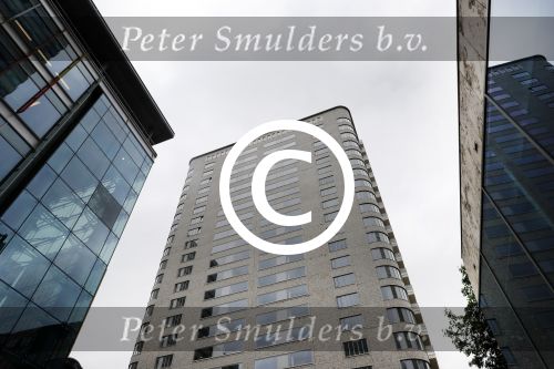 Amsterdam 7 juni 2017 
Appartementen complex intermezzo op de zuidas. Martin Garrix heeft hier 3 penthousen gekocht