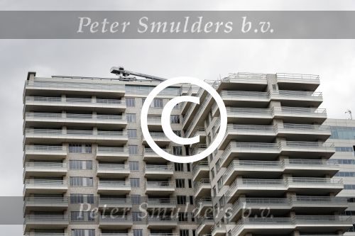 Amsterdam 7 juni 2017 
Appartementen complex intermezzo op de zuidas. Martin Garrix heeft hier 3 penthousen gekocht