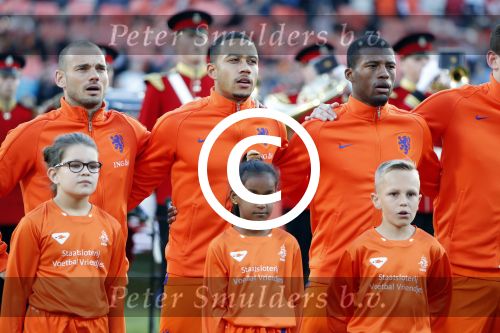 Rotterdam 9 juni 2017
Nederland - Luxemburg in de kuip met oa Memphis Depay
