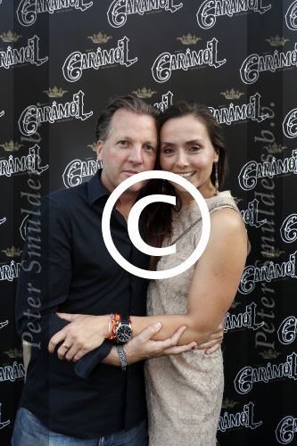 Amsterdam 16 juni 2017
Presentatie nieuwe vodka van Michiel Mol Caramol in de gallery van Joseph Klibansky op de pc hooftstraat. Michiel met zijn vriendin Marloes