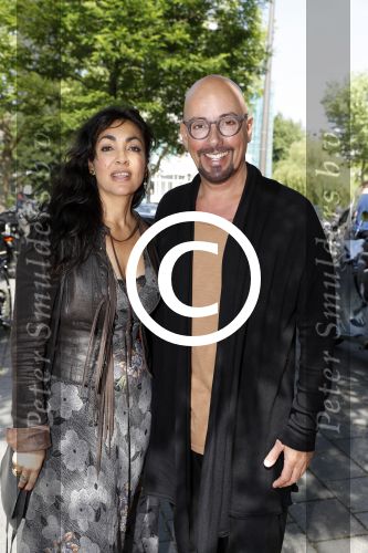 Amsterdam 3 juni 2017 
Opening expositie Fong Leng bij galerie Eric Morren in Amsterdam. Monique Klemann en Maik de Boer