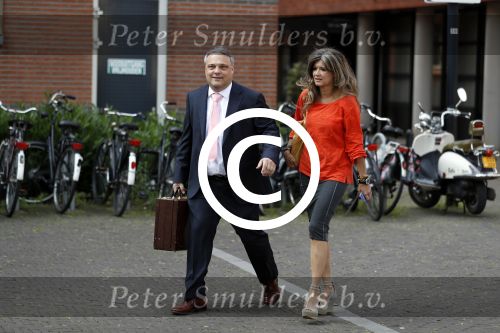 Utrecht 2 juni 2017
Rechtzaak Emile Ratelband en Moon v Buuren bij rechtbank van Utrecht . 
Kwamen beiden met hun advocaat