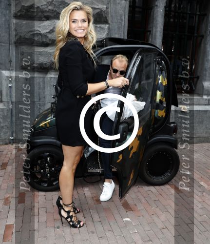 Amsterdam 8 juni 2017 
Talkies terras awards in het W hotel. Nicolette v dam met haar broer Sebastiaan