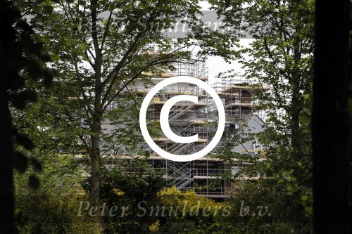 Den Haag 5 juni 2017
Paleis Huis ten Bosch wordt helemaal verbouwd. Het staat helemaal in de steigers.