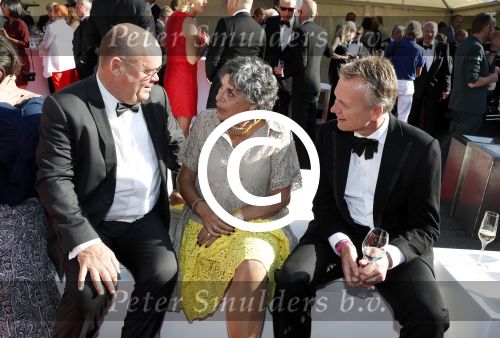 Amsterdam 17 juni 2017  
Amsterdam diner in het AFAS music hall in Amsterdam. Paul de Leeuw met Stefan Nugter en Hanneke Groenteman
