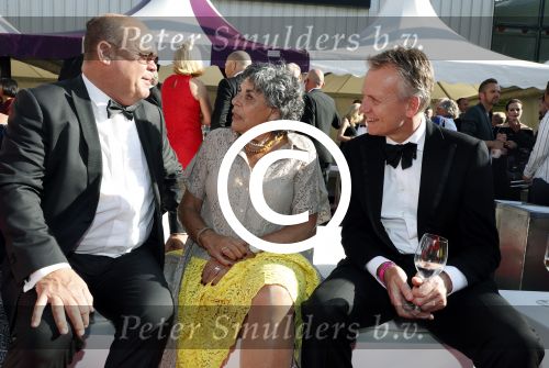 Amsterdam 17 juni 2017  
Amsterdam diner in het AFAS music hall in Amsterdam. Paul de Leeuw met Stefan Nugter en Hanneke Groenteman