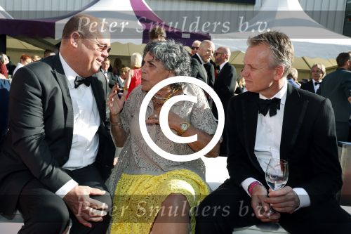 Amsterdam 17 juni 2017  
Amsterdam diner in het AFAS music hall in Amsterdam. Paul de Leeuw met Stefan Nugter en Hanneke Groenteman