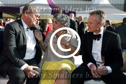 Amsterdam 17 juni 2017  
Amsterdam diner in het AFAS music hall in Amsterdam. Paul de Leeuw met Stefan Nugter en Hanneke Groenteman