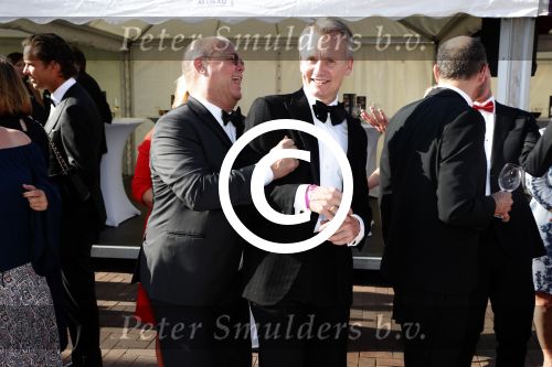 Amsterdam 17 juni 2017  
Amsterdam diner in het AFAS music hall in Amsterdam. Paul de Leeuw met Stefan Nugter