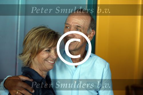 Zandvoort 1 juni 2017 
Boekpresentatie Peter Romer en zijn vrouw Anette Hock in standtent Rapa Nui . Hun kinderen waaronder Thijs en Nienke kregen het eerste boek.