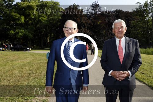 Haarzuilens 21 juni 2017
Haringparty bij kasteel de Haar. Pieter v Vollenhoven met Jaap Rost Onnes