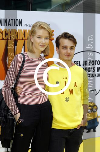 Amsterdam 17 juni 2017  
Premiere verschrikkelijke ikke in pathe arena. Ralph Mackenbach met vriendin