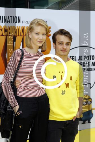 Amsterdam 17 juni 2017  
Premiere verschrikkelijke ikke in pathe arena. Ralph Mackenbach met vriendin