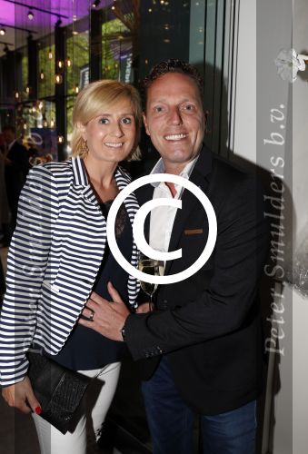 Rotterdam 16 juni 2017
Opening blushing Rotterdam van Gordon . Rob Geus met zijn zwangere vrouw