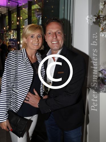 Rotterdam 16 juni 2017
Opening blushing Rotterdam van Gordon . Rob Geus met zijn zwangere vrouw