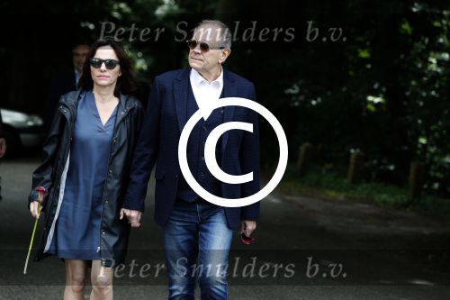 Vught 13 juni 2017
Herdenkingsdienst/ begrafenis van Sandra Reemer in kasteel Maurick. Rob de Nijs met zijn vrouw Henriette